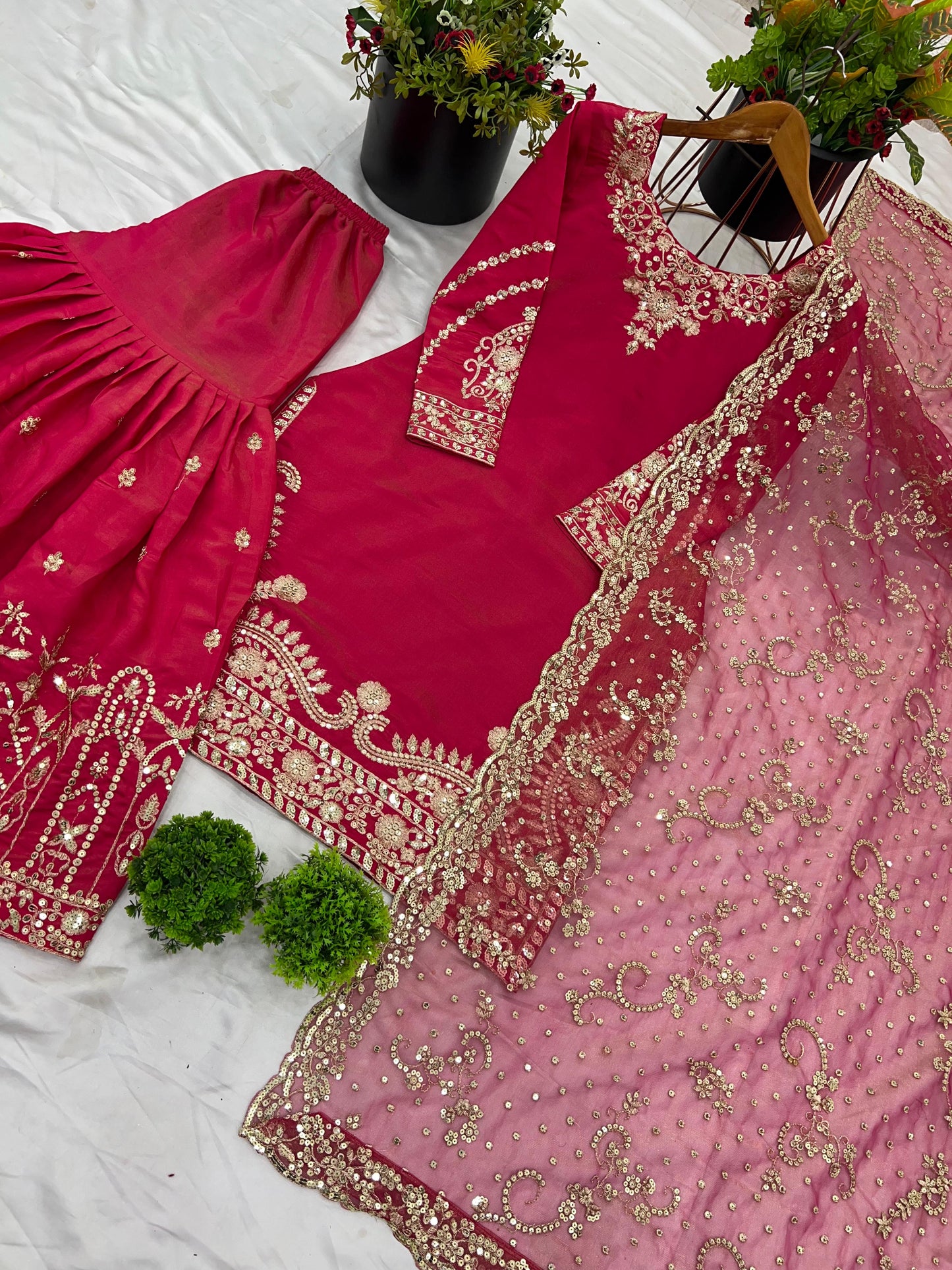 Ensemble palazzo rose & doré