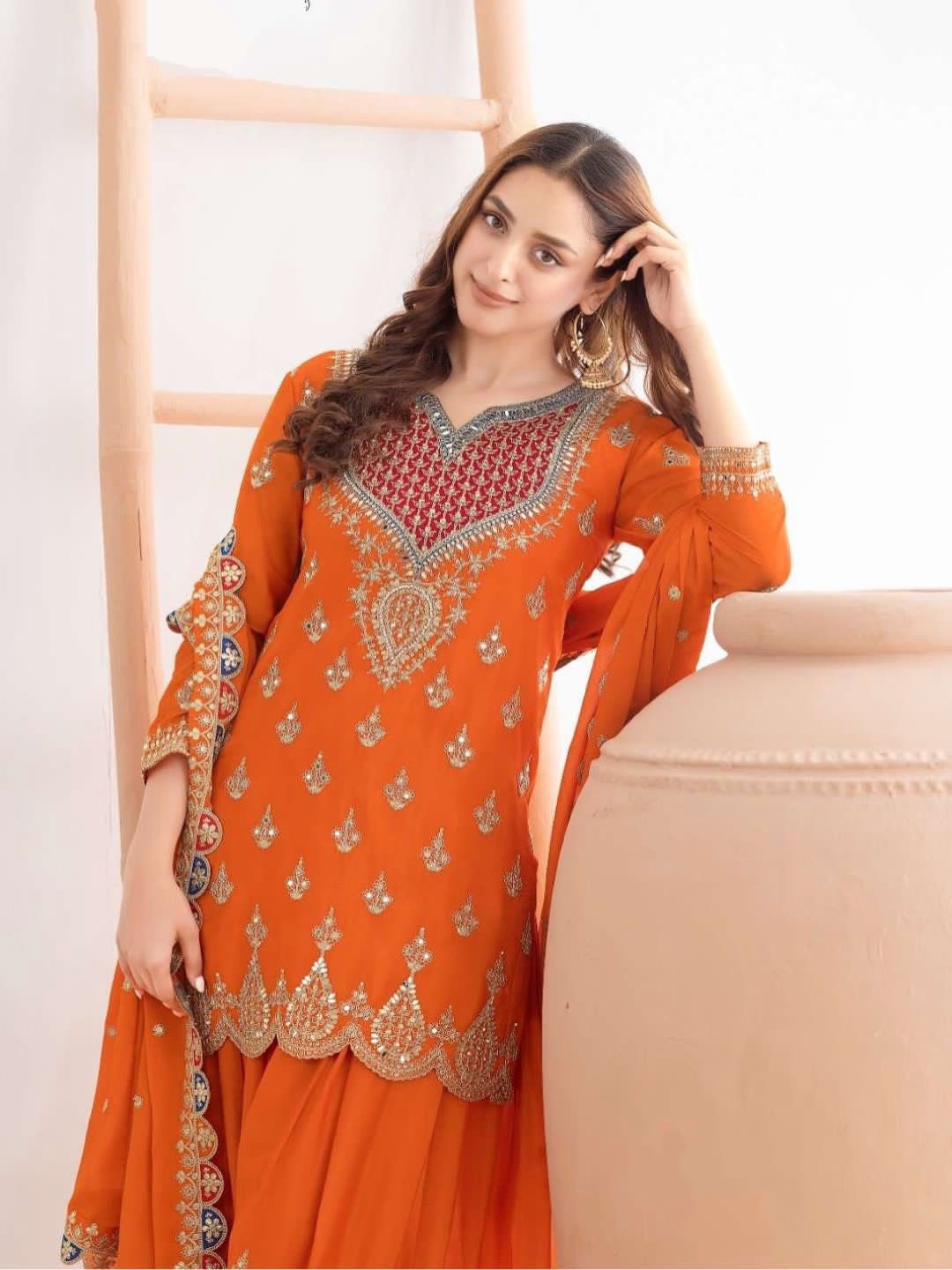 Ensemble palazzo orange
