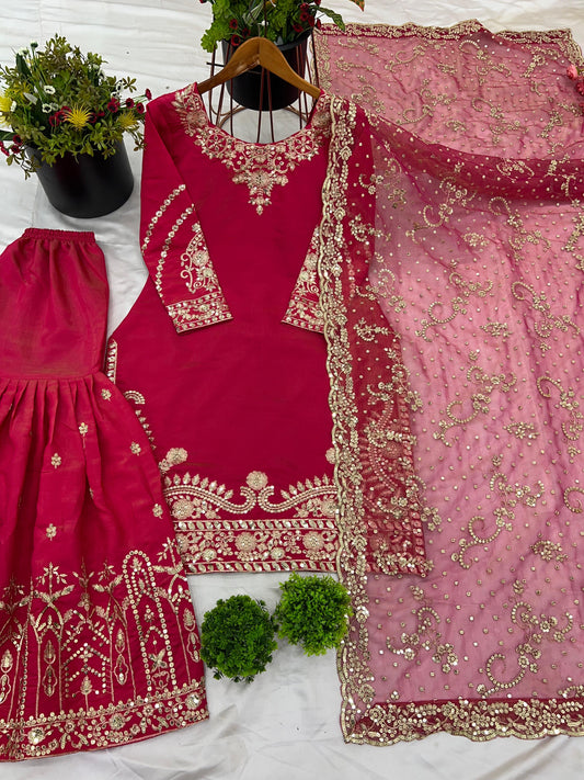 Ensemble palazzo rose & doré